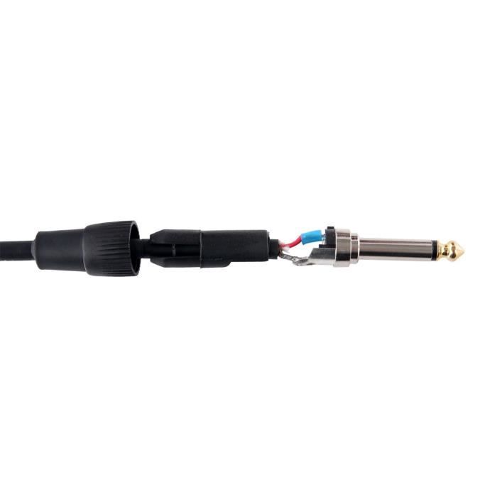 Pronomic Stage XFXM-1 Câble Micro XLR 1m noir Lot de 10
