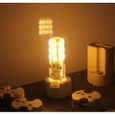 10X G4 Lampe LED 2W Energy-Saving LED Bulb 24 SMD 3014 Ampoule LED DC/AC12V Blanc Chaud 100-150LM [Classe énergétique A]-3