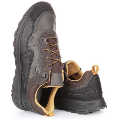 Geox Scarpe da Ginnastica da Uomo U Terrestre B ABX F, Nero, 46 EU