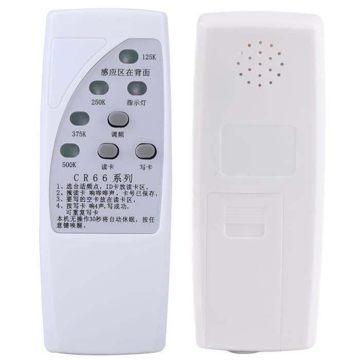 Duplicateur D'éCrivain de Lecteur de Copieur RFID Portable 125KHz 13.56MHz  Programmeur de Carte IC D'Identification de FréQuence - Cdiscount Bricolage