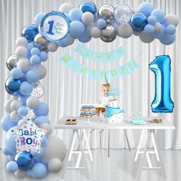 Arche de ballons Joyeux Anniversaire Multicolore - Decoration salle Arche de ballons Joyeux Anniversaire Multicolore - Decoration salle