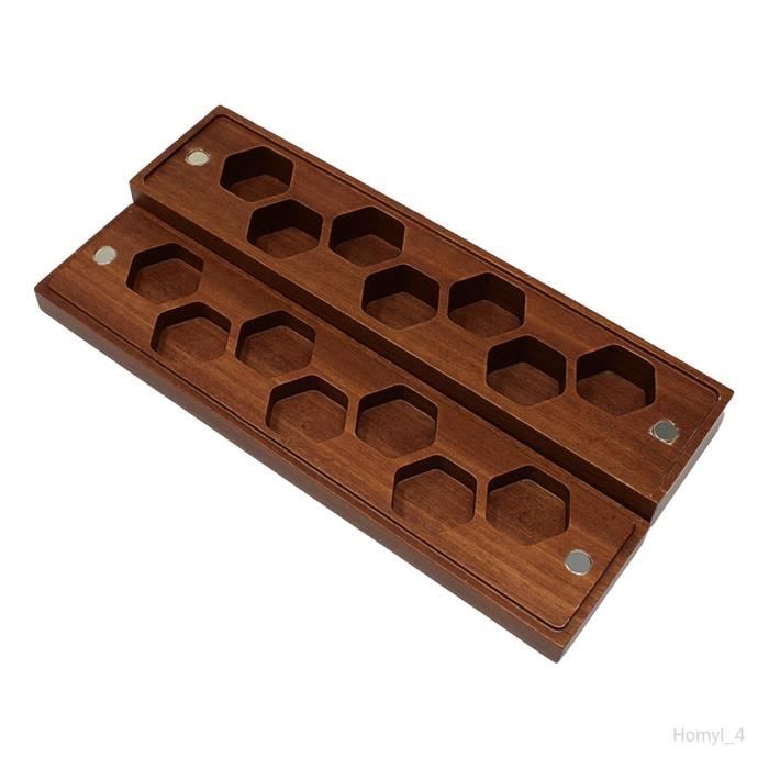 JEU DE DÉS En Bâtonnets de Bois, Jeu de Société Interactif En Bois pour
