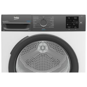Asciugatrice Carica Frontale Asciugatrice Beko BMT491WI - Capacità 9 Kg, Motore Inverter, Classe Energetica A+++ - Bianca, Efficiente E Silenziosa Asciugatrice Slim