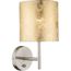 Tissu beige NEUF Applique luminaire mat bois marron GLOBO LIGHTING