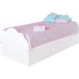 Bainba lit enfant Montessori Nuage 90/ x 190/ cm