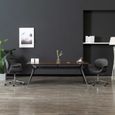 JM 1pc Chaise de salle à manger Design Scandinave pivotante Gris Tissu 67x62x(80-87,5)cm|4334-0