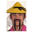 Moustache de Chinois - Marque inconnue - Auto-adhésive - Longue et fine - Pour homme - Noir-0