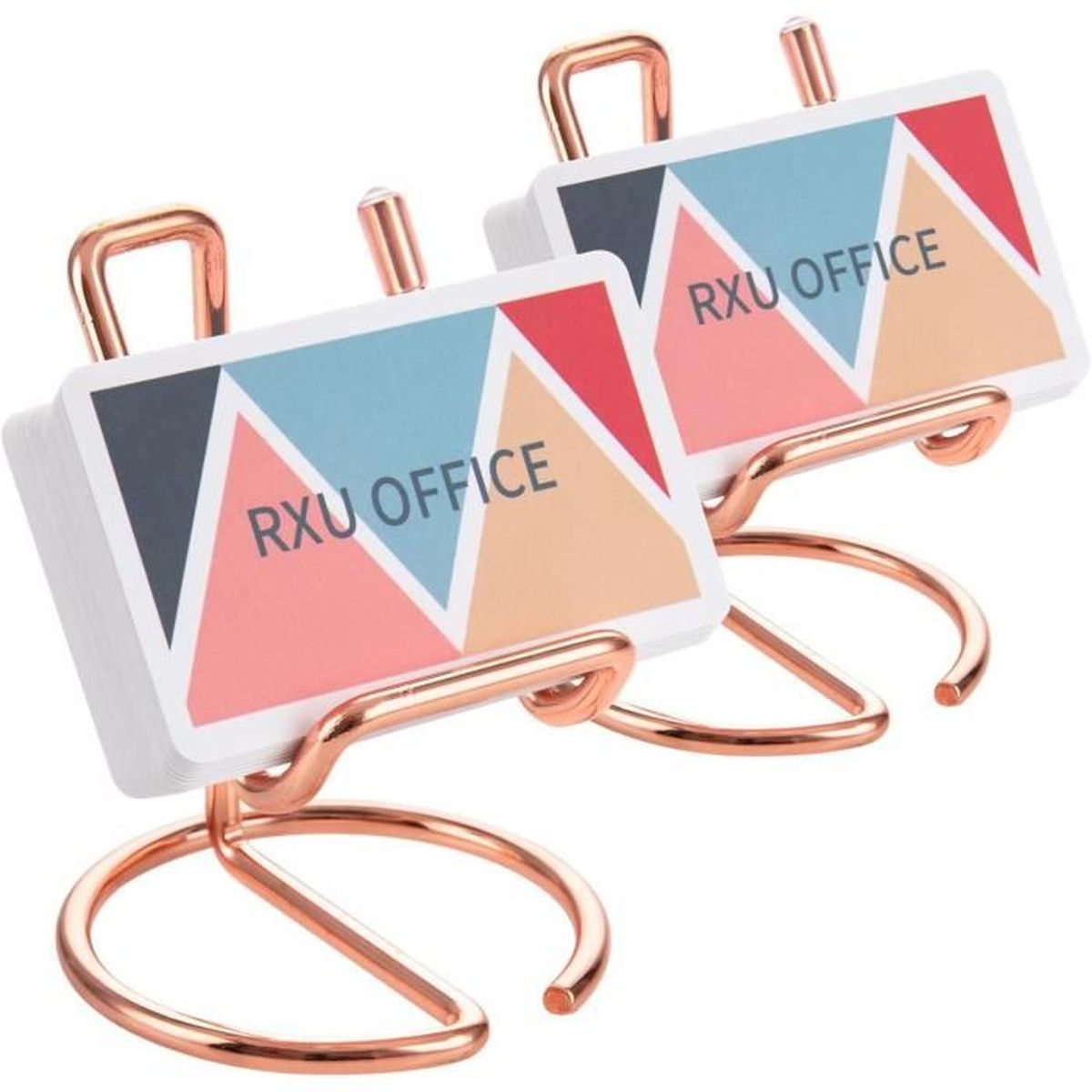 Porte-cartes De Visite En Bois – Design Vertical élégant – Capacité 30 à 50 Cartes – Pour Bureau, Maison, Exposition