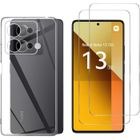 Coque pour Xiaomi Redmi Note 13 5G et 2 Verres Trempé Film Protection Ecran Phonillico®