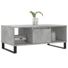 VIDAXL Table basse - BDM - Gris béton 90x50x36,5cm Bois d'ingénierie SQZR548173 Home - Living