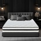 YIDATONG Matelas 140x190, Ép 25 cm, Matelas Hybride, Sommeil Frais et Soulagement de la Pression, Isolation des Mouvements