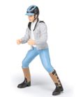 Figurine Jeune cavalier - PAPO - CHEVAUX, POULAINS ET PONEYS - Gris - Intérieur