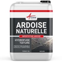 Imperméabilisant pour toiture en ardoise hydrofuge incolore IMPER ARDOISE ARCANE INDUSTRIES  - 20 L (jusqu a 100m²)