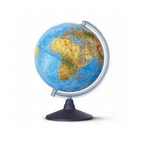 Globe lumineux - Elite - 26 cm - Cartographie politique et physique