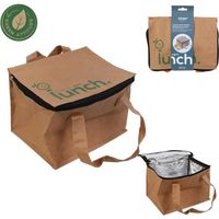 Lunch Bag Kraft - Sac Repas - Isotherme - 22x16x17,5 cm - Eco Concept