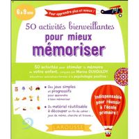 Livre - 50 activités bienveillantes pour mieux mémoriser