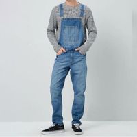 Salopette en jean pour hommes Nouveaux pantalons en jean pour hommes jeans d'été pour adolescents
