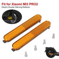 Caches de protections arrière latérales-Lot de 2-roue arrière-pour trottinette-Xiaomi MI3 PRO2-jaune