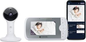 ÉCOUTE BÉBÉ Babyphone VM64 - Moniteur vidéo pour bébé WiFi 4.3