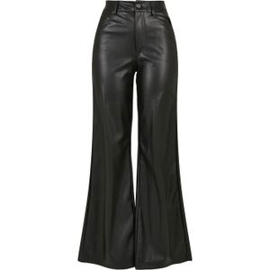 Pantalon En Cuir OAKWOOD Femme - Taille 42 - Coupe Bootcut Noir - Occasion Très Bon état
