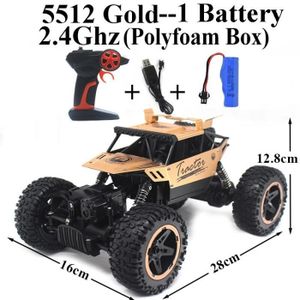 VEHICULE RADIOCOMMANDE 5512-Gold-Kit-1 - Nouveauté 4WD Rock Crawler hors 