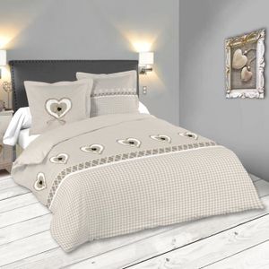 Glam X-Treme-18 Parure de lit Beige pour lit de 90/ cm Beige