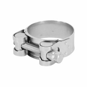 FidgetKute Collier de Serrage pour Tuyau déchappement de Voiture en Acier Inoxydable 5,1 cm 