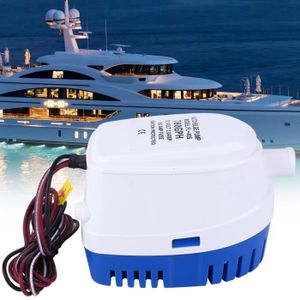 interrupteur de pompe de cale dindicateur /à LED 12V DC manuel de panneau//arr/êt//automatique pour bateau Marine Interrupteur de pompe dalarme de cale de bateau marin