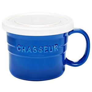 Sistema Klip It Micro-ondes moyennes Soupe Tasse pour aller déjeuner Take Away Cup-Violet
