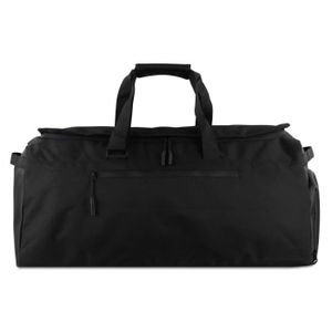 Sac De Sport Noir Holdall - Cabine, Voyage, Gym, 50x27x22 Cm, Neuf