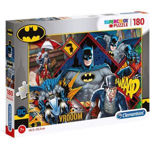PUZZLE Puzzle Batman - Clementoni - 180 pièces - Dessins animés et BD - Mixte - A partir de 7 ans