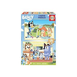 PUZZLE EDUCA - Bluey Puzzle bois 2x50