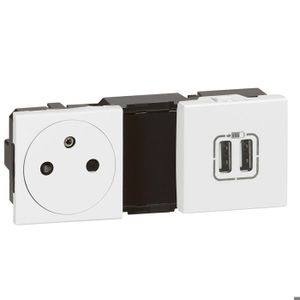 Prise Legrand Mosaic Rouge – Simple Installation électrique Pour Goulotte DLP