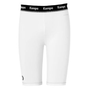 SHORT DE HANDBALL Collants de Handball Homme Kempa Attitude Tights - Blanc et Multicolore - Coupe ajustée et respirant