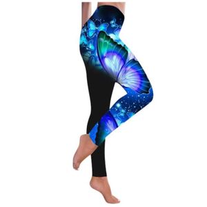 PANTALON Pantalons de yoga imprimés à la mode pour femmes, 