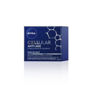HYDRATANT VISAGE NIVEA Soin anti-âge Cellular nuit - 50 ml