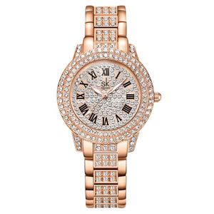 Montre de luxe à strass pour femmes, boucle magnét... - Grandado