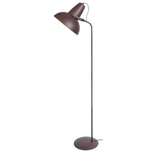 LAMPADAIRE TOSEL Lampadaire liseuse 1 lumières - luminaire intérieur - acier marron - Style inspiration nordique - H150cm L29cm P29cm