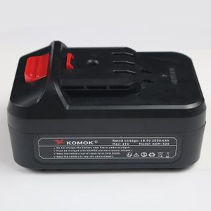 KOMOK Sécateur électrique sans Fil, 16,8 V, 2 Batteries