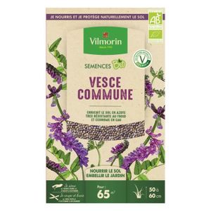 ENGRAIS Graines de Vesce Commune Bio, boite de 375 grs-