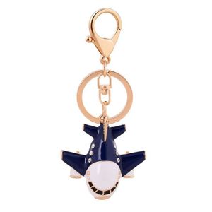 Porte-clés Avion Avec Parachute Et Triangle Orange - Avertissement - Marque CLJ - Cadeau Original