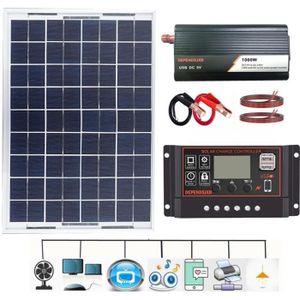 Phaesun Solar Rise Eight 600281 Kit solaire 1000 Wp avec accu, avec câble  de raccordement, avec régulateur de charge, av - Conrad Electronic France