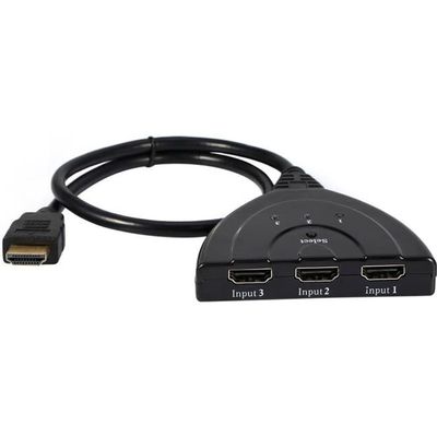 Lot De 3 Adaptateurs Audio/vidéo 1 Femelle Vers 3 Mâles - Câble Réutilisable Pour Satellite, TV, Home Cinéma - 10