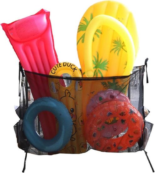 Filet De Rangement Pour Piscine, Sac Rangement Suspendu Pour