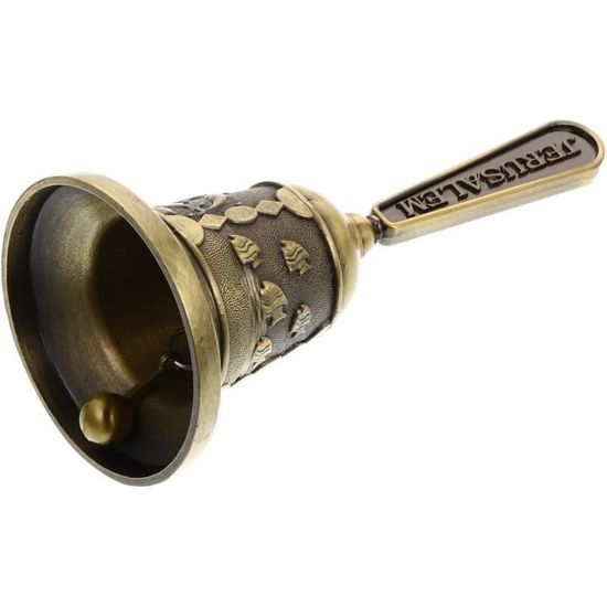 Cloche à Main Vintage En Métal Bronze, Décoration D'intérieur, Cloche De Service Alimentaire Pour Bars Et Restaurants, Artisanat Tendance En Gros (taille Uniforme Doré