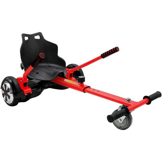 Chaise Kart Seat Hoverboard pour électrique Scooter, 58 × 44 cm Skateboard  Électrique - Cdiscount Auto