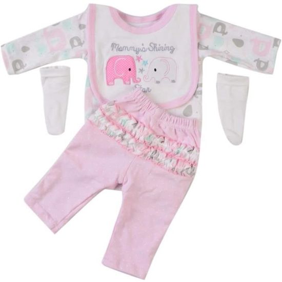 Llx Mode Nouveau Ne Vetements Bebe Reborn Bebe Fille Vetements De Poupee Pour 22 Pouces 50 55 Cm Poupee Cadeaux Cdiscount Jeux Jouets