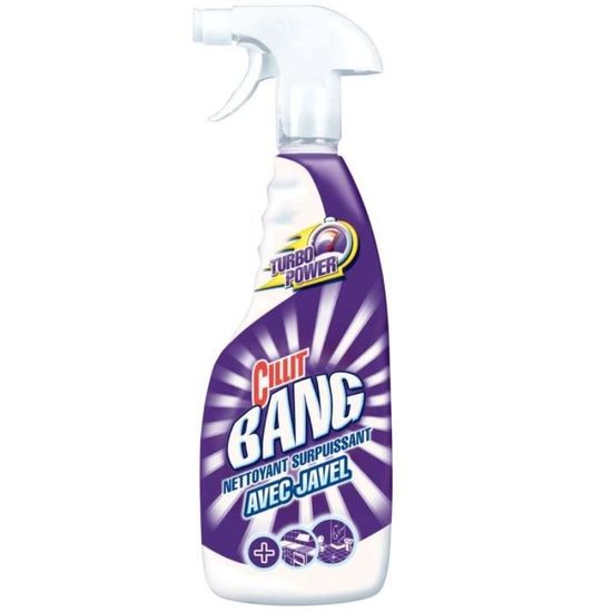 Cillit Bang Nettoyant surpuissant, tâches & Moisissures, avec javel Le spray de 750ml Prix
