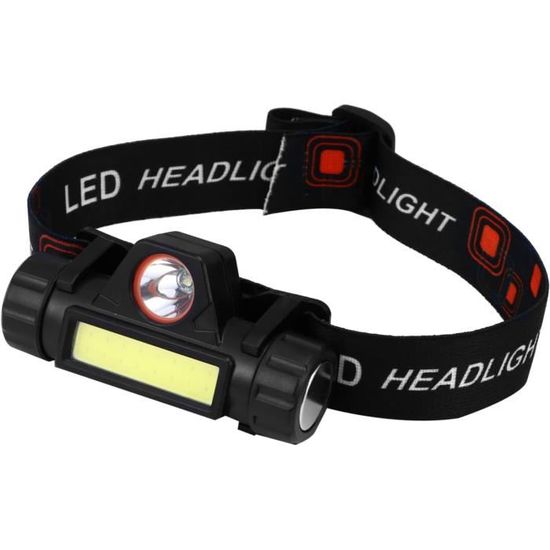 Lampe Frontale Noreast Outdoors - 8 LED - 30 Lumens - 3 Modes - Piles AAA Incluses - Neuve