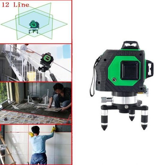 Laser vert - Xiaomi-Niveau laser AKKU, Auto-décrochage, Croix horizontale  et verticale à 360 °, Niveau infrar - Cdiscount Bricolage
